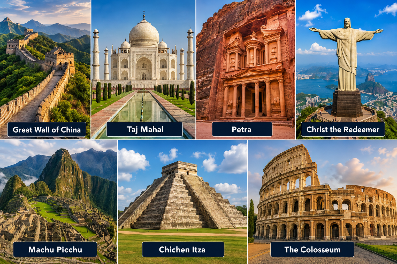 7 Most Famous Monuments in the World: A Journey Through History and Culture